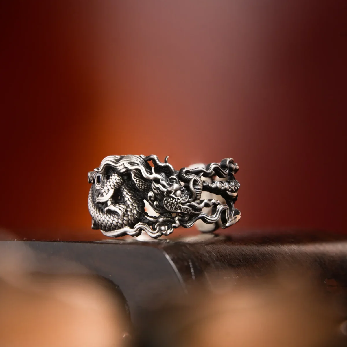 Nhẫn bạc s925 Nami Space Rồng Thời Trần RS021