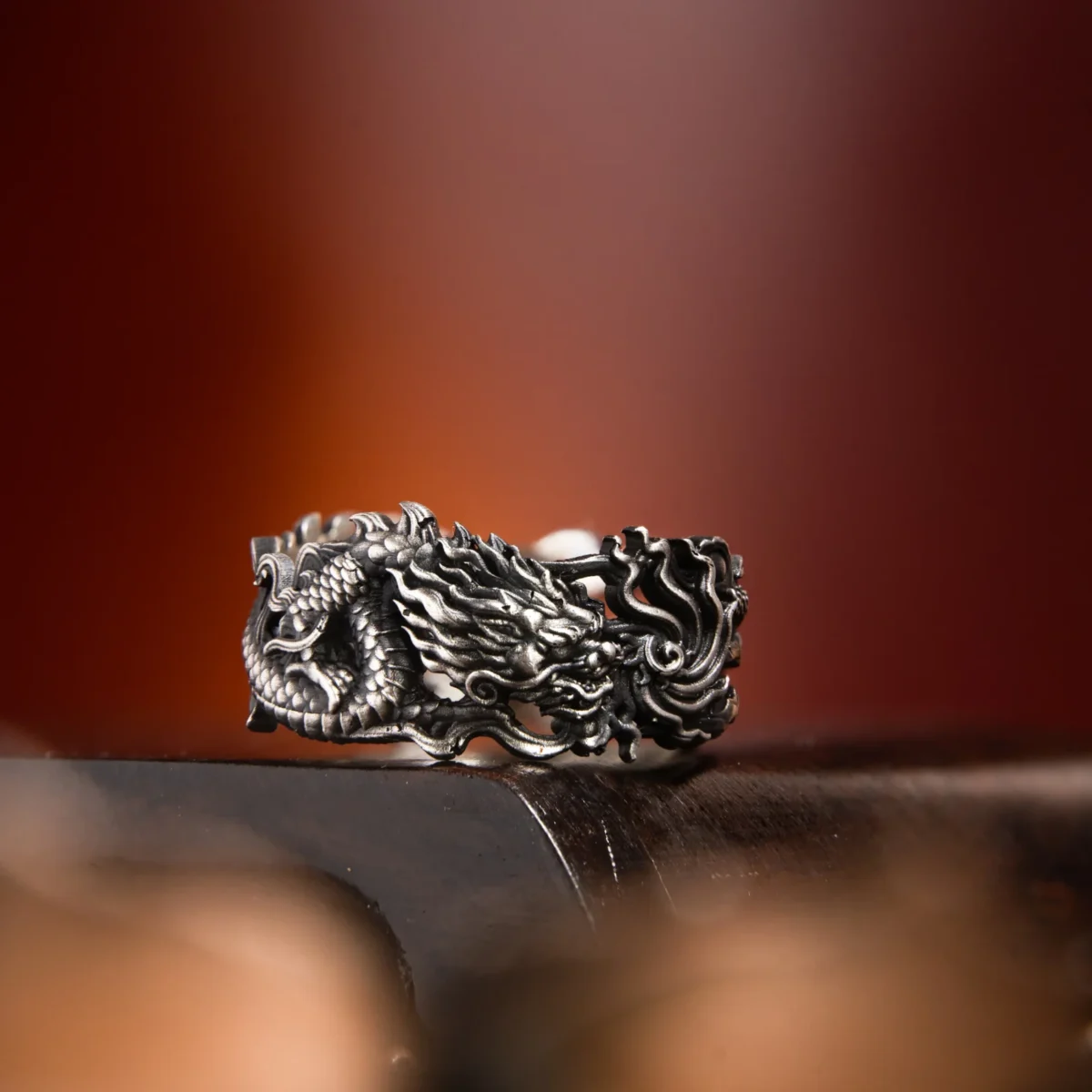 Nhẫn bạc s925 Nami Space Rồng Thời Nguyễn RS020