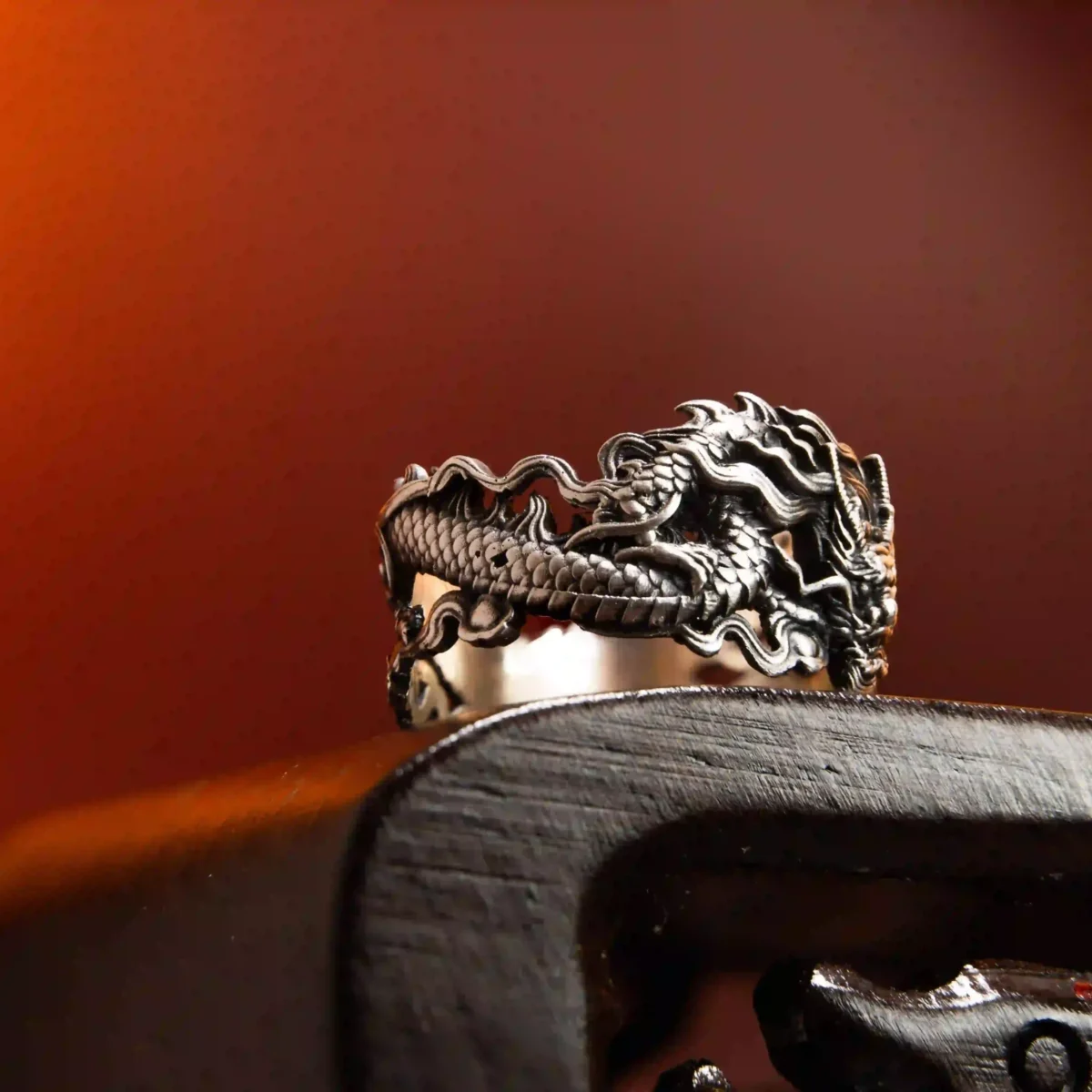 Nhẫn bạc s925 Nami Space Rồng Thời Lê Sơ RS019