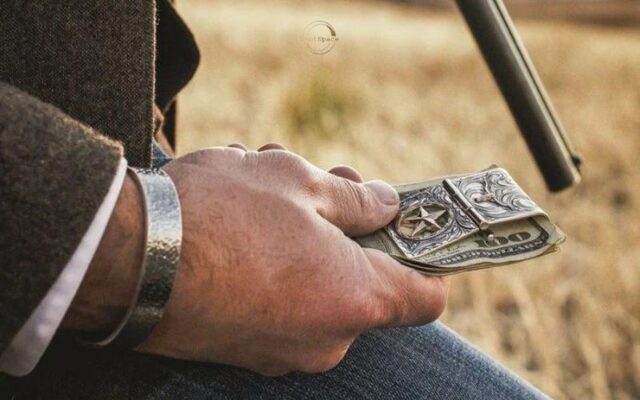 Kẹp tiền Money Clip size XL full frame