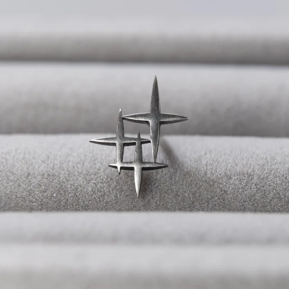 Alternative view of Khuyên tai bạc s925 Nami Space Twinkle ER0008