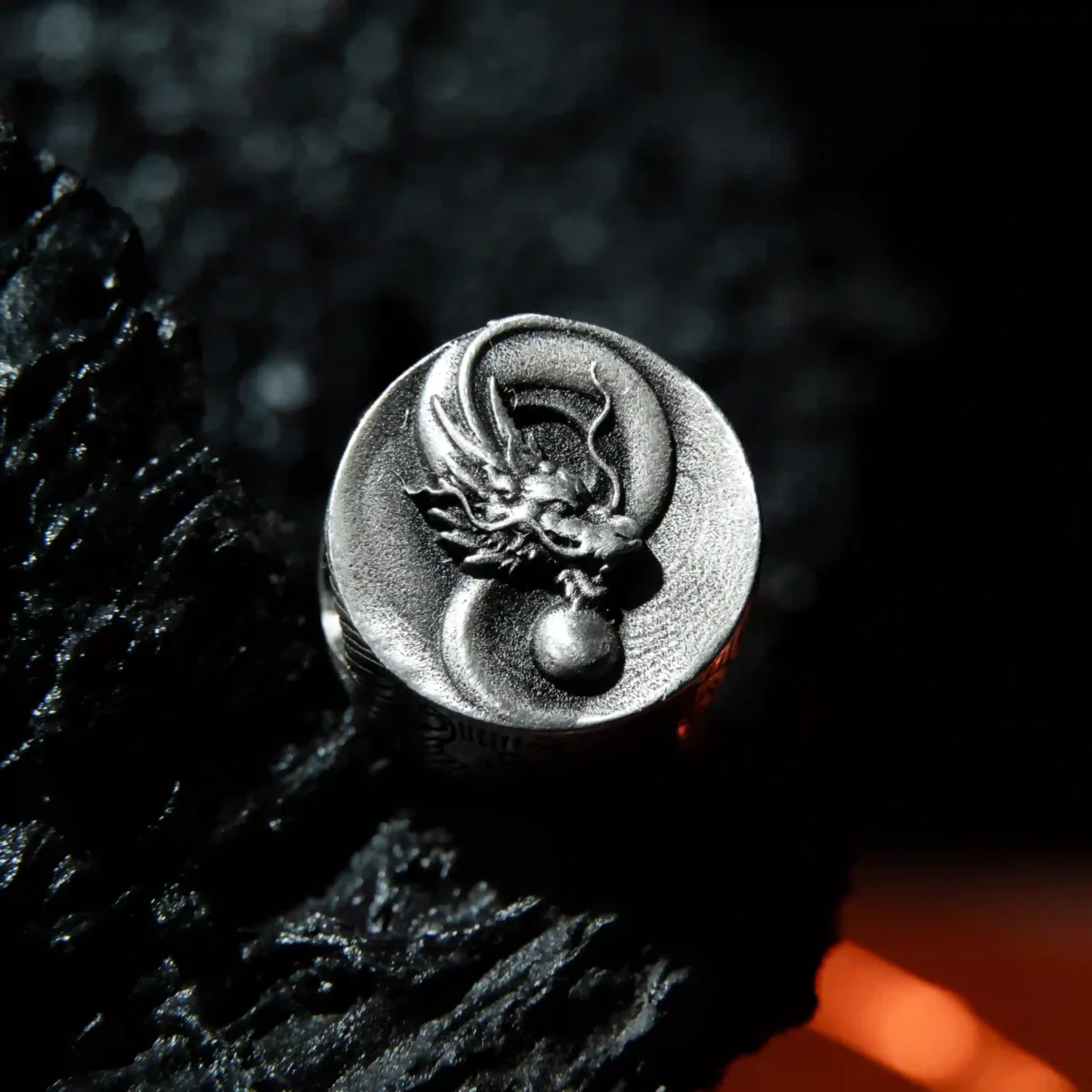 Alternative view of Charm bạc s925 Nami Space Long Quy III CR0077