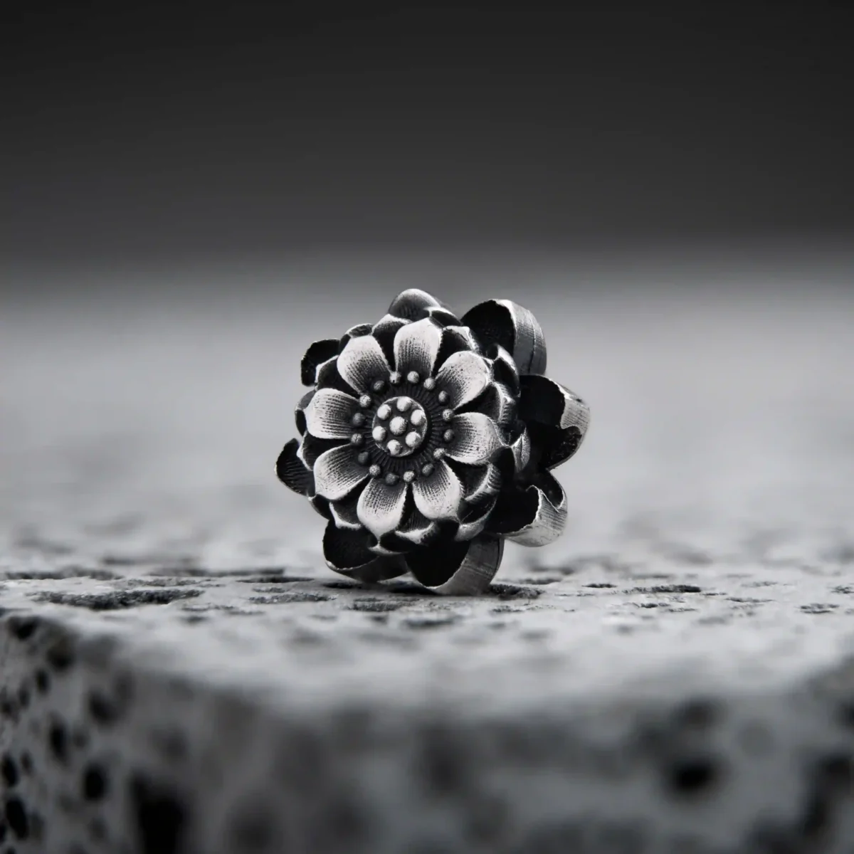 Alternative view of Charm bạc s925 Nami Space Liên Hoa CR0038