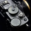 Soft Button bạc s925 Nami Space Logo Om SB008