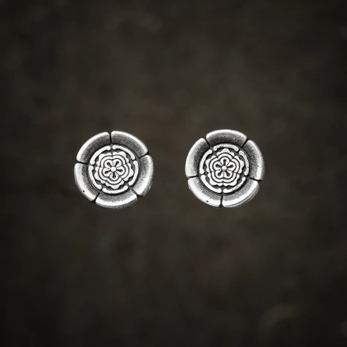 Alternative view of Khuyên tai bạc s925 Nami Space Sakura ER0007