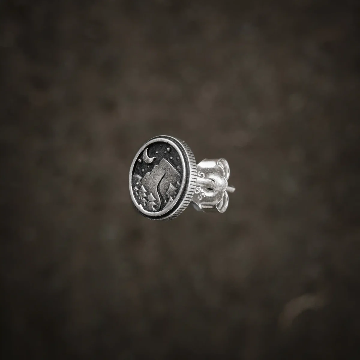 Khuyên tai bạc s925 Nami Space Đêm Ngàn Sao ER0026