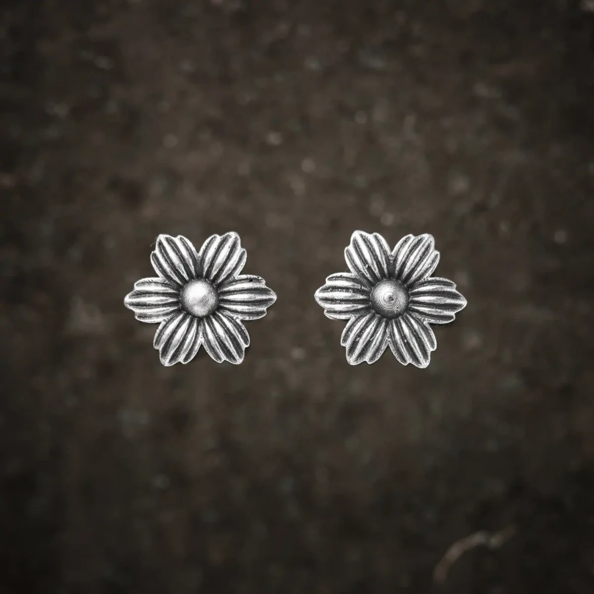 Alternative view of Khuyên tai bạc s925 Nami Space Aura ER0058