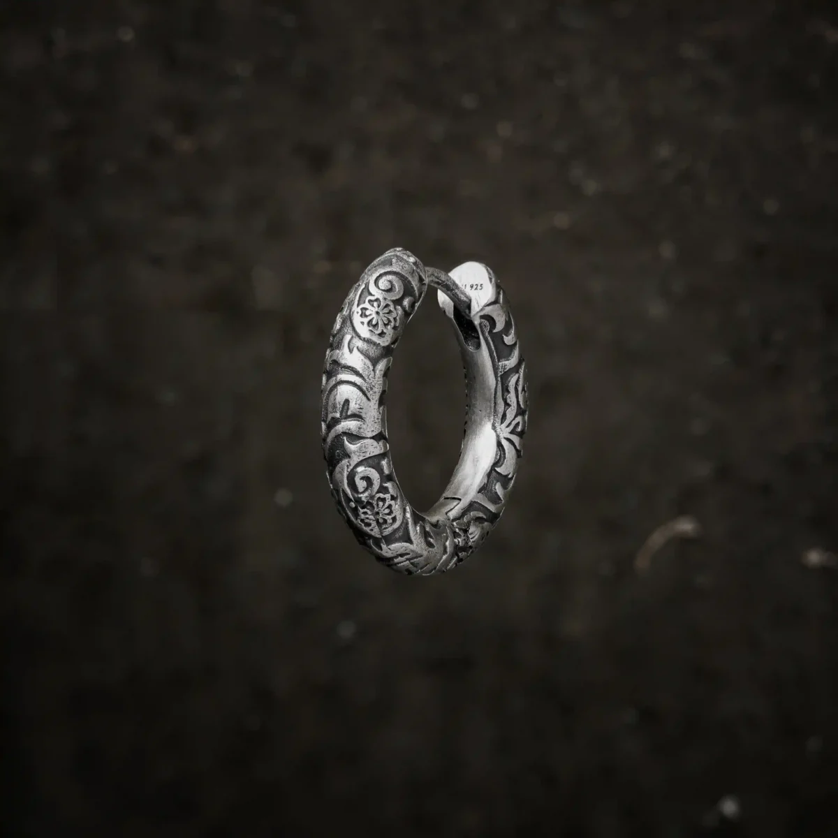 Alternative view of Khuyên tai bạc s925 Nami Space Ethnic Classic ER0065