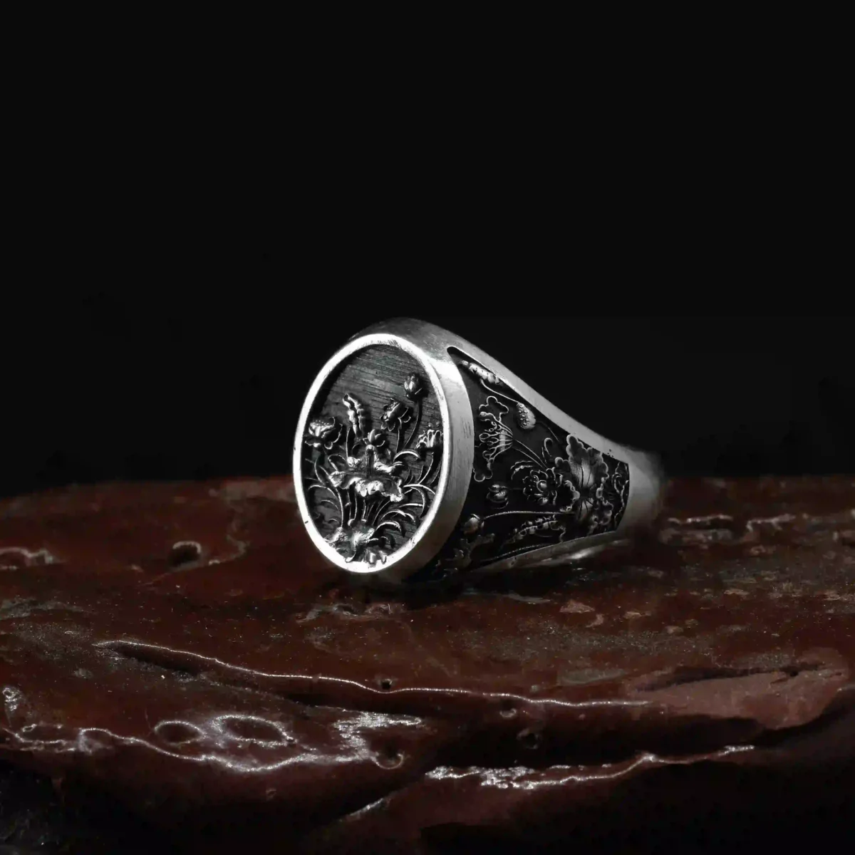 Alternative view of Nhẫn bạc s925 Nami Space Liên Hoa  RS056