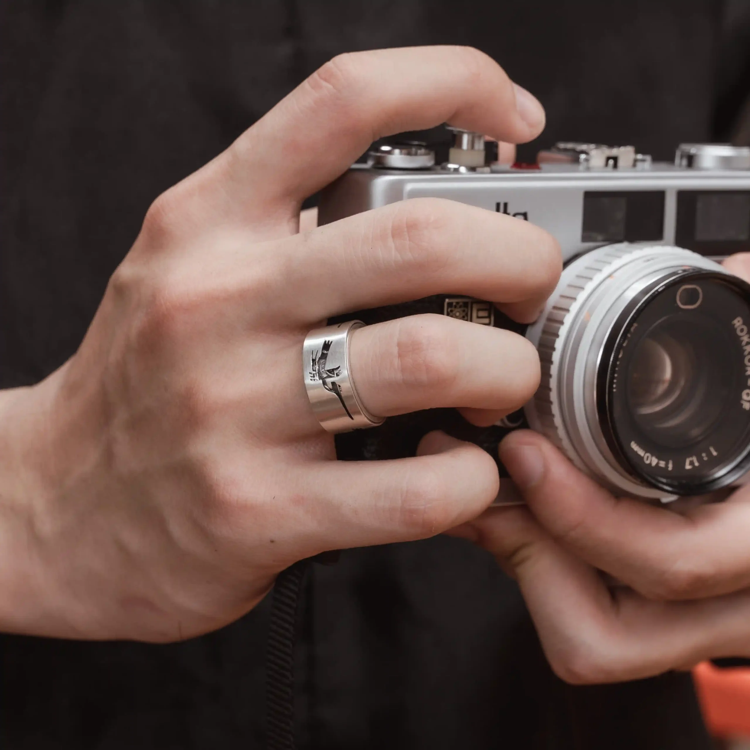 Nhẫn bạc 925 Nami Space Nhẫn Lạc Hồng RT051 - Ảnh 3