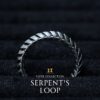 Nhẫn bạc s925 Nami Space Serpent's Loop RT043