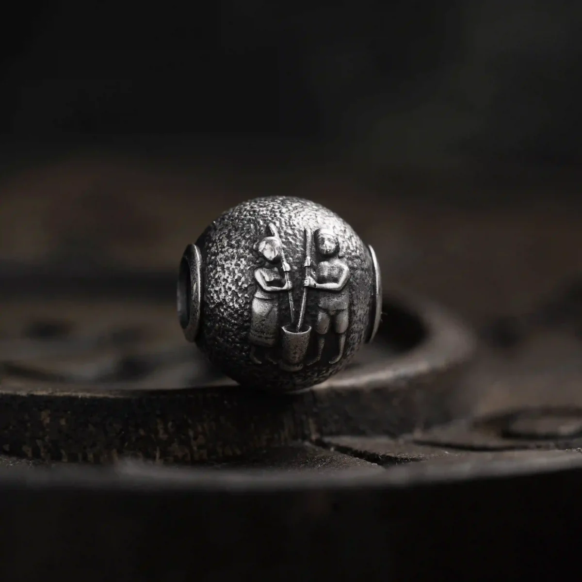 Alternative view of Charm bạc s925 Nami Space Nhà Rông CR0139