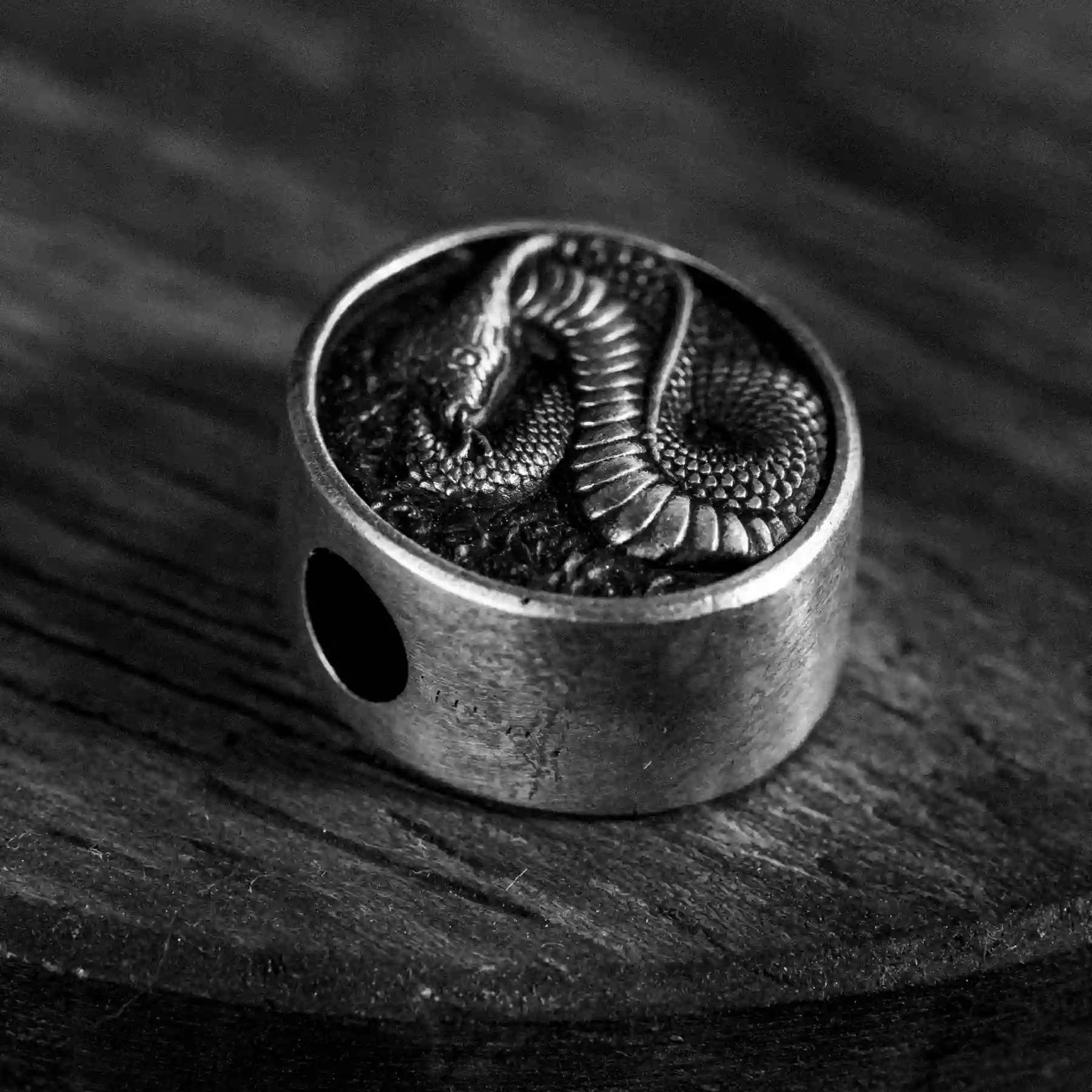 Charm bạc s925 Nami Space Ouroboros CR0154 - Ảnh 3