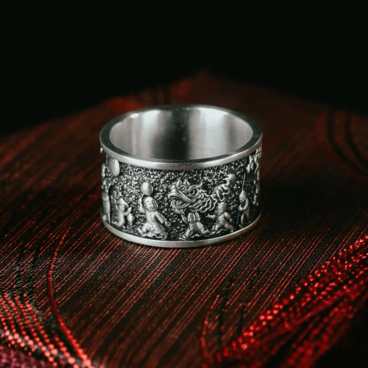 Nhẫn bạc s925 Nami Space Đoàn Viên RT058