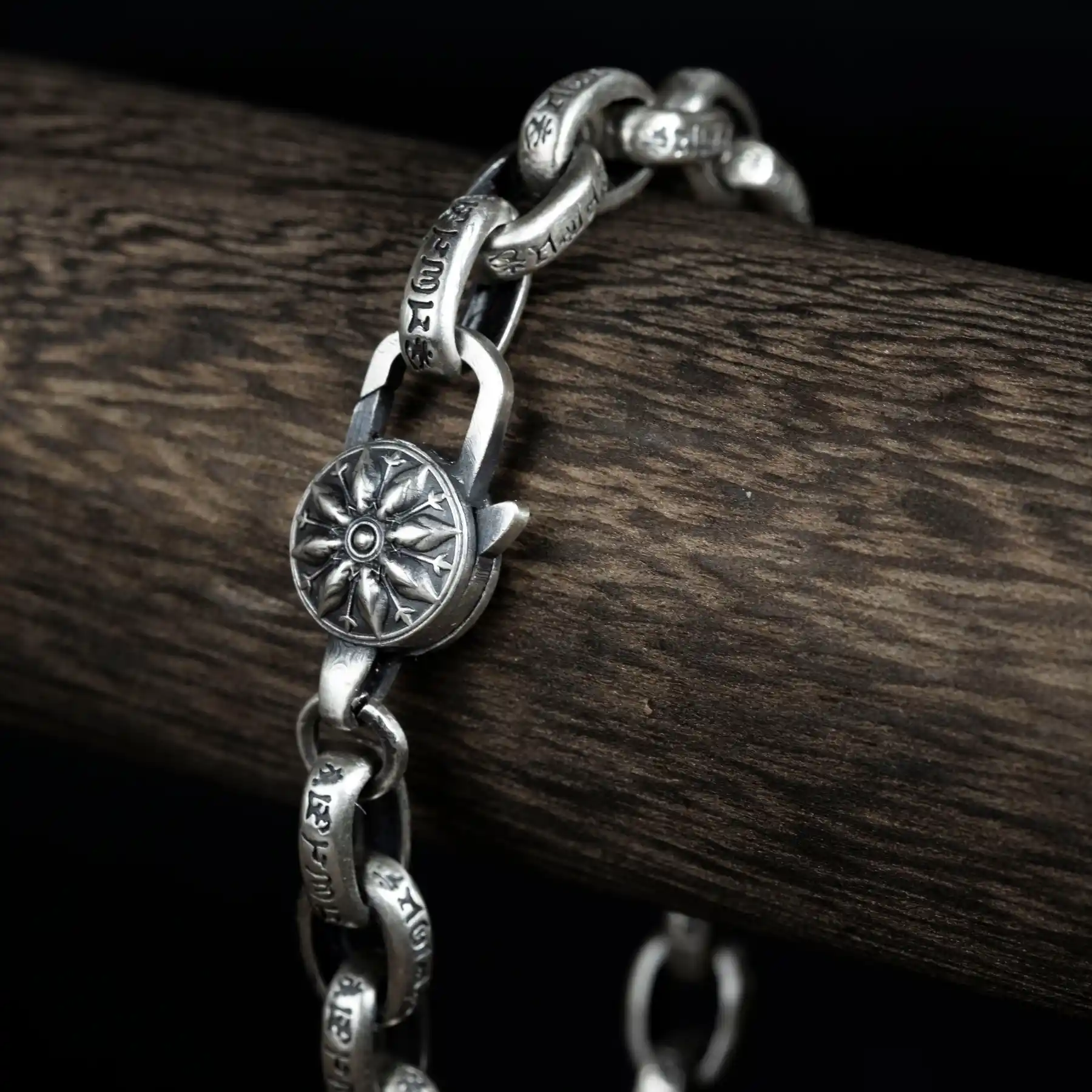 Vòng tay bạc 925 Nami Space Siêu Chú BC012 - Ảnh 6