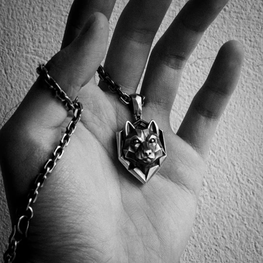 Mặt dây chuyền bạc s925 Nami Space Canis MV029 - Ảnh 3