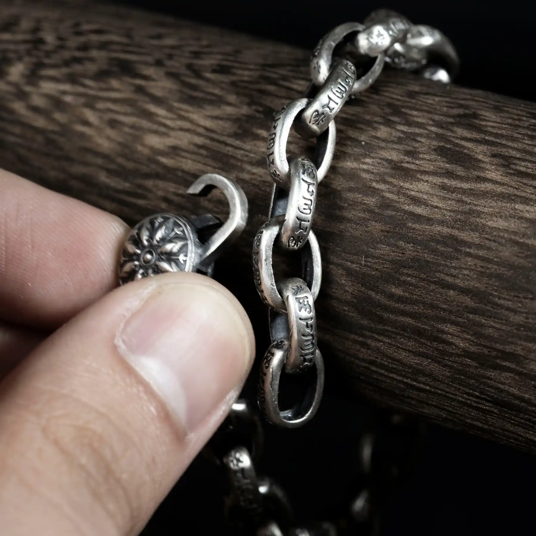 Vòng tay bạc 925 Nami Space Siêu Chú BC012 - Ảnh 3