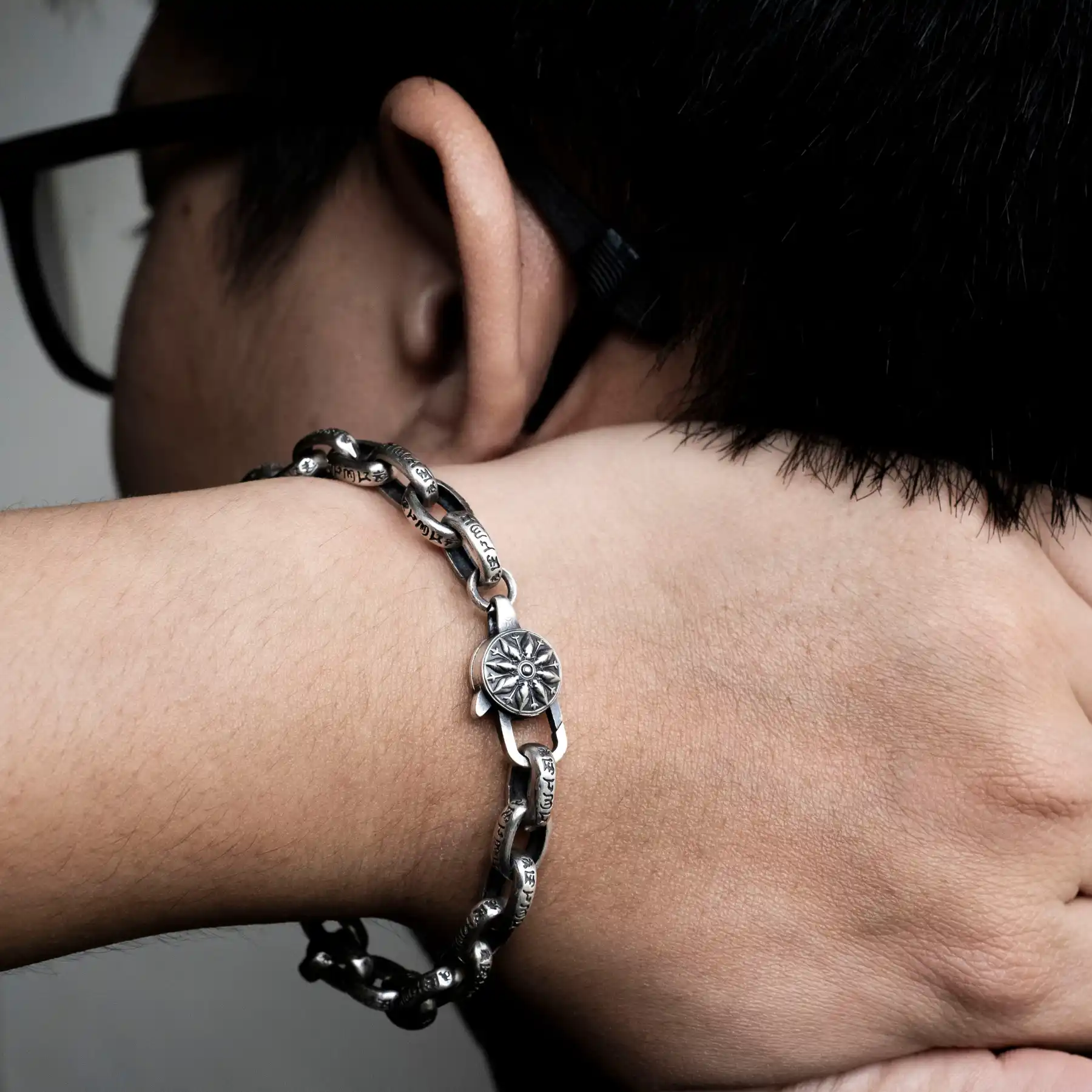 Vòng tay bạc 925 Nami Space Siêu Chú BC012 - Ảnh 4