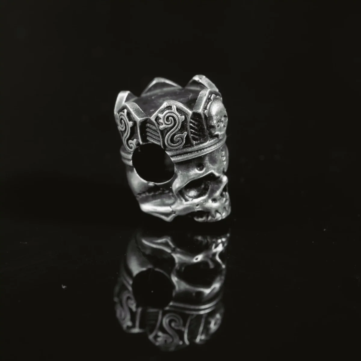 Alternative view of Charm bạc s925 Nami Space Đầu lâu CR0096