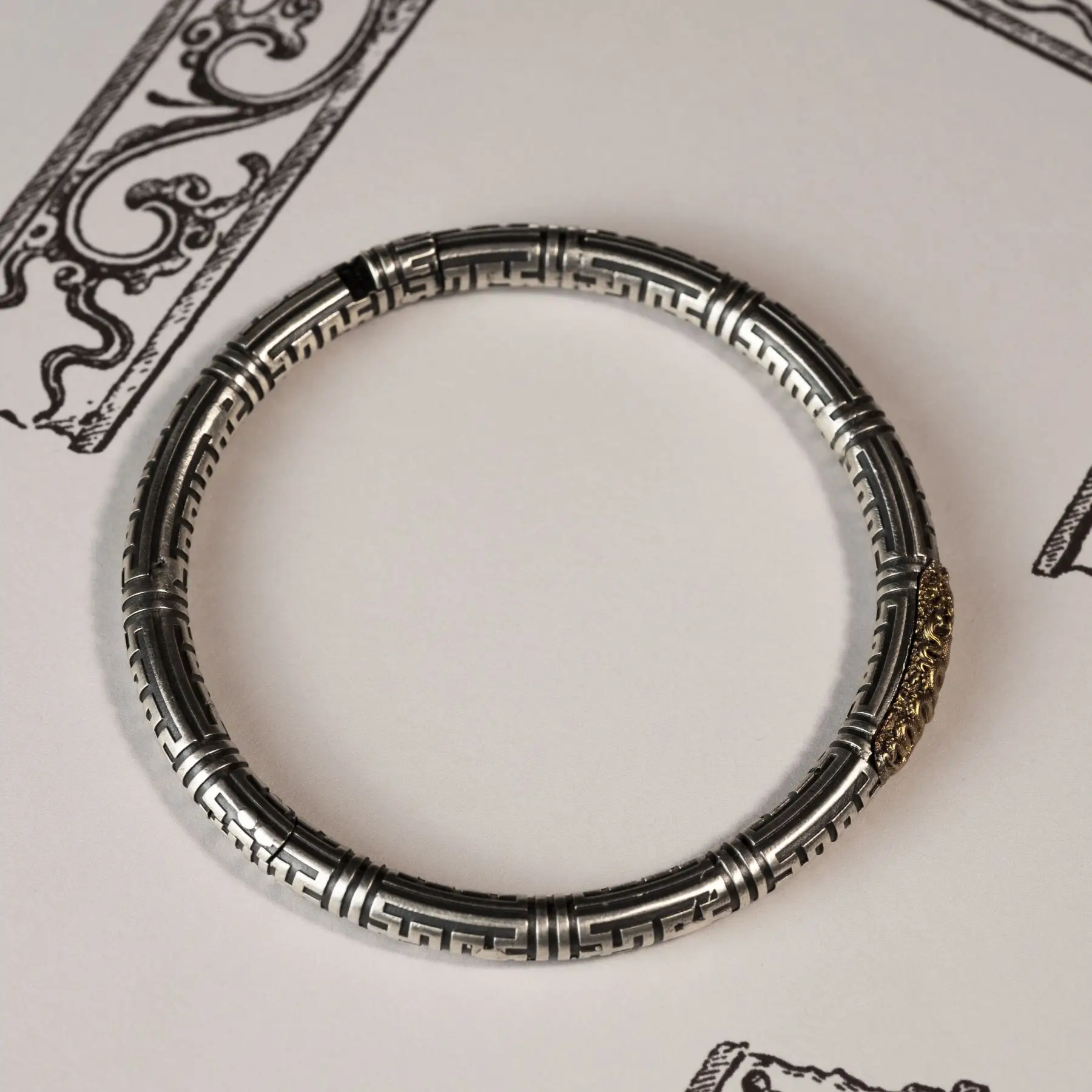 Kiềng Bạc 925 Nami Space Xuân Long B007 - Ảnh 2