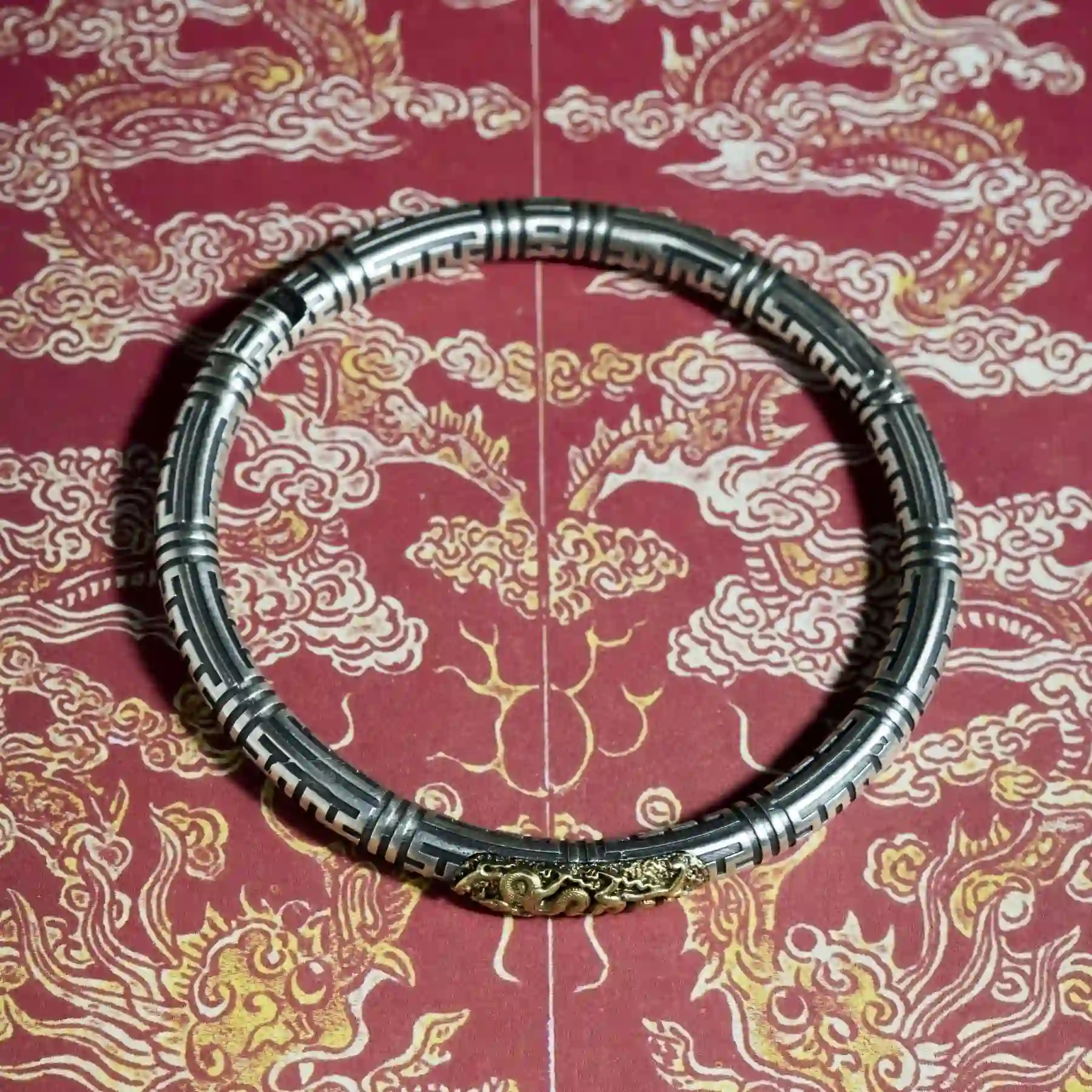 Kiềng Bạc 925 Nami Space Xuân Long B007 - Ảnh 5