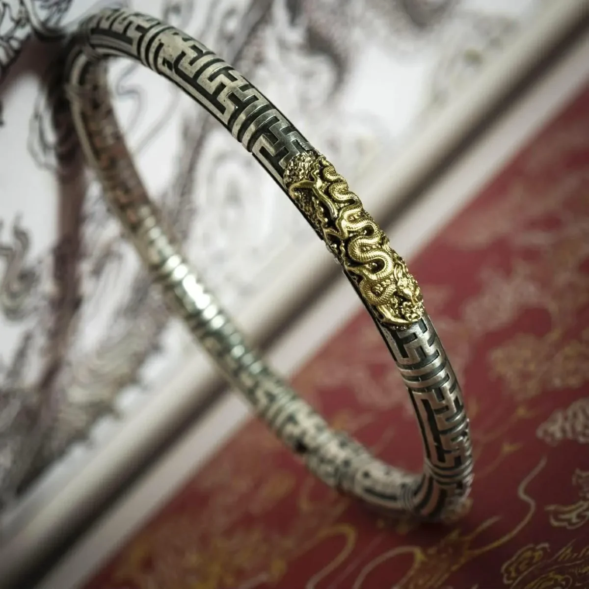 Kiềng Bạc 925 Nami Space Xuân Long B007