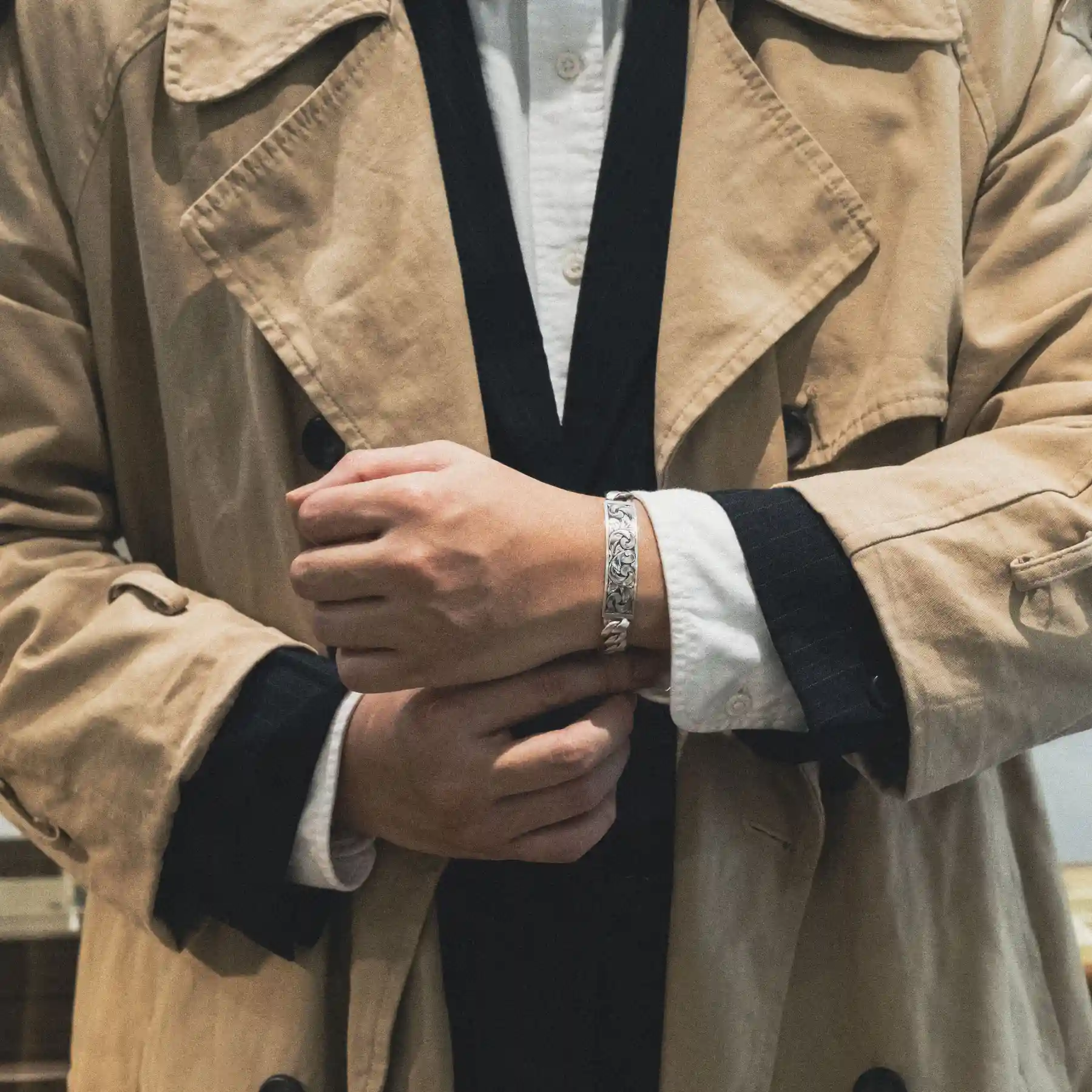 Vòng tay bạc s925 Nami Space Aurelian BC018 - Ảnh 5