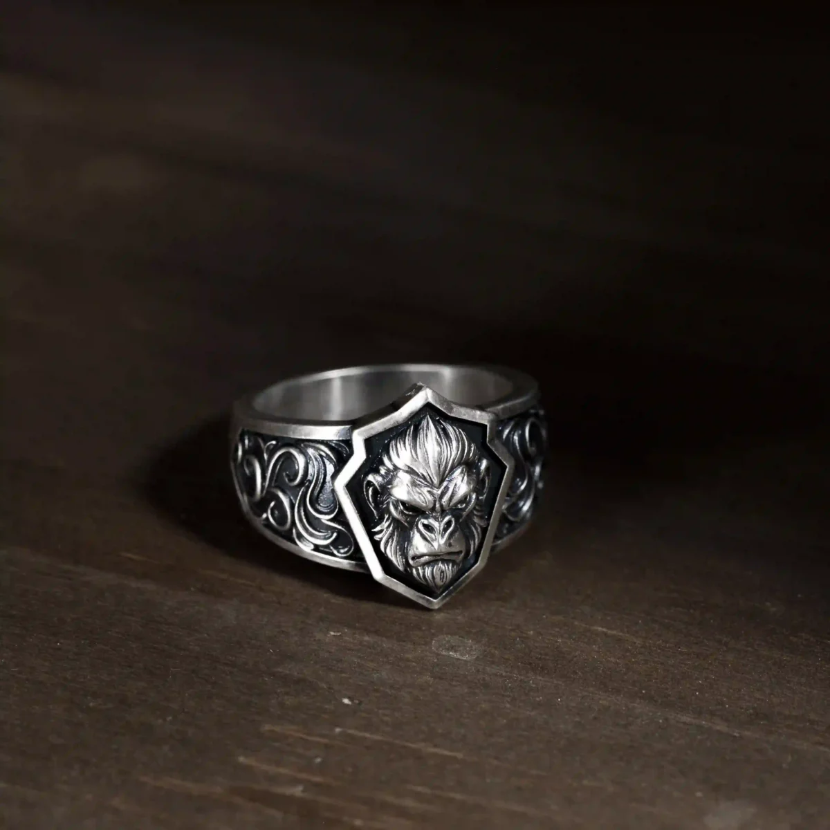 Alternative view of Nhẫn bạc s925 Nami SpaceNhẫn Monkey Noctis RS075