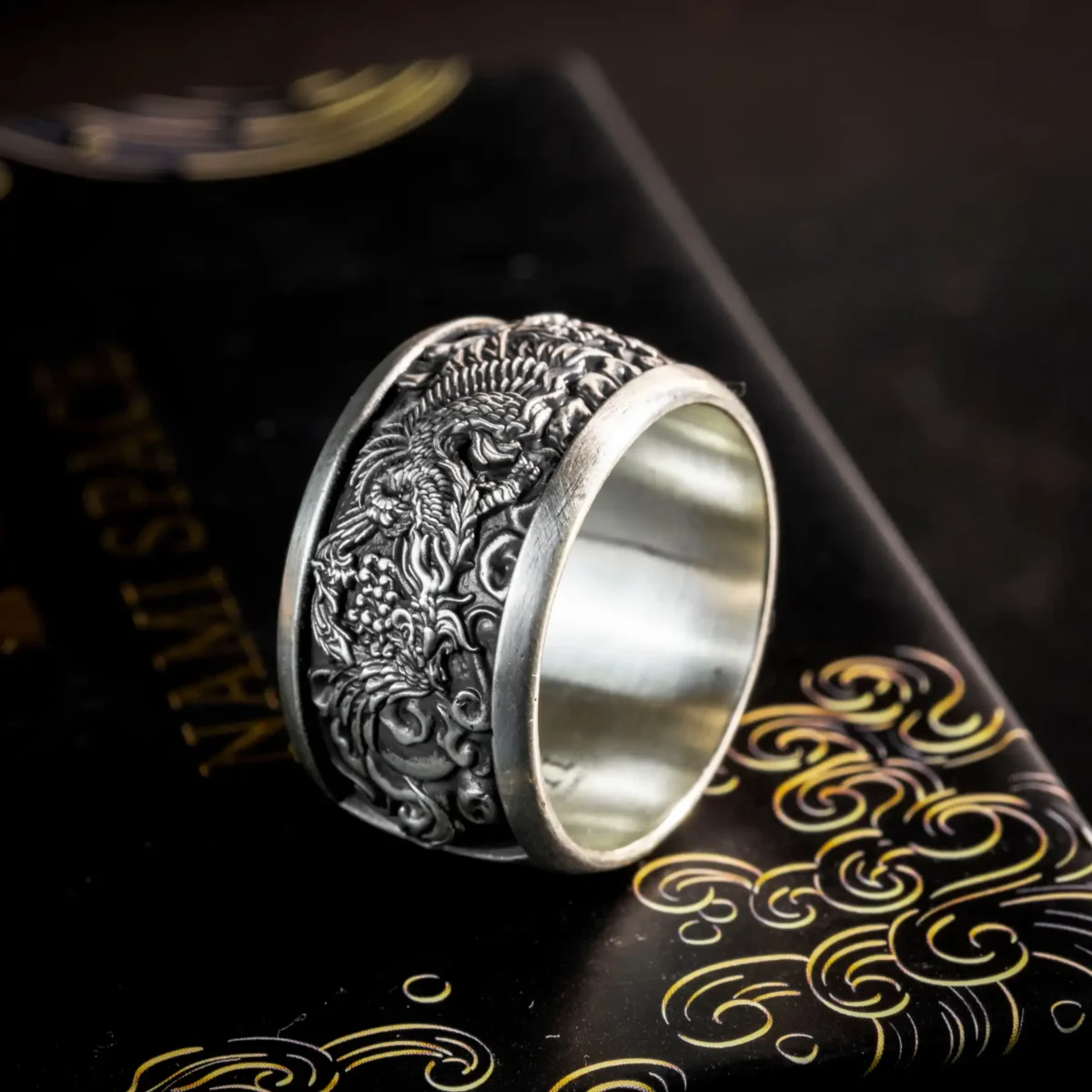 Alternative view of Nhẫn bạc s925 Nami Space Kim Phượng RT061