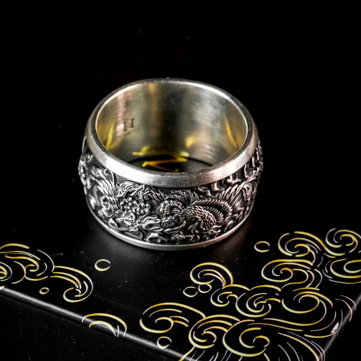 Nhẫn bạc s925 Nami Space Kim Phượng RT061