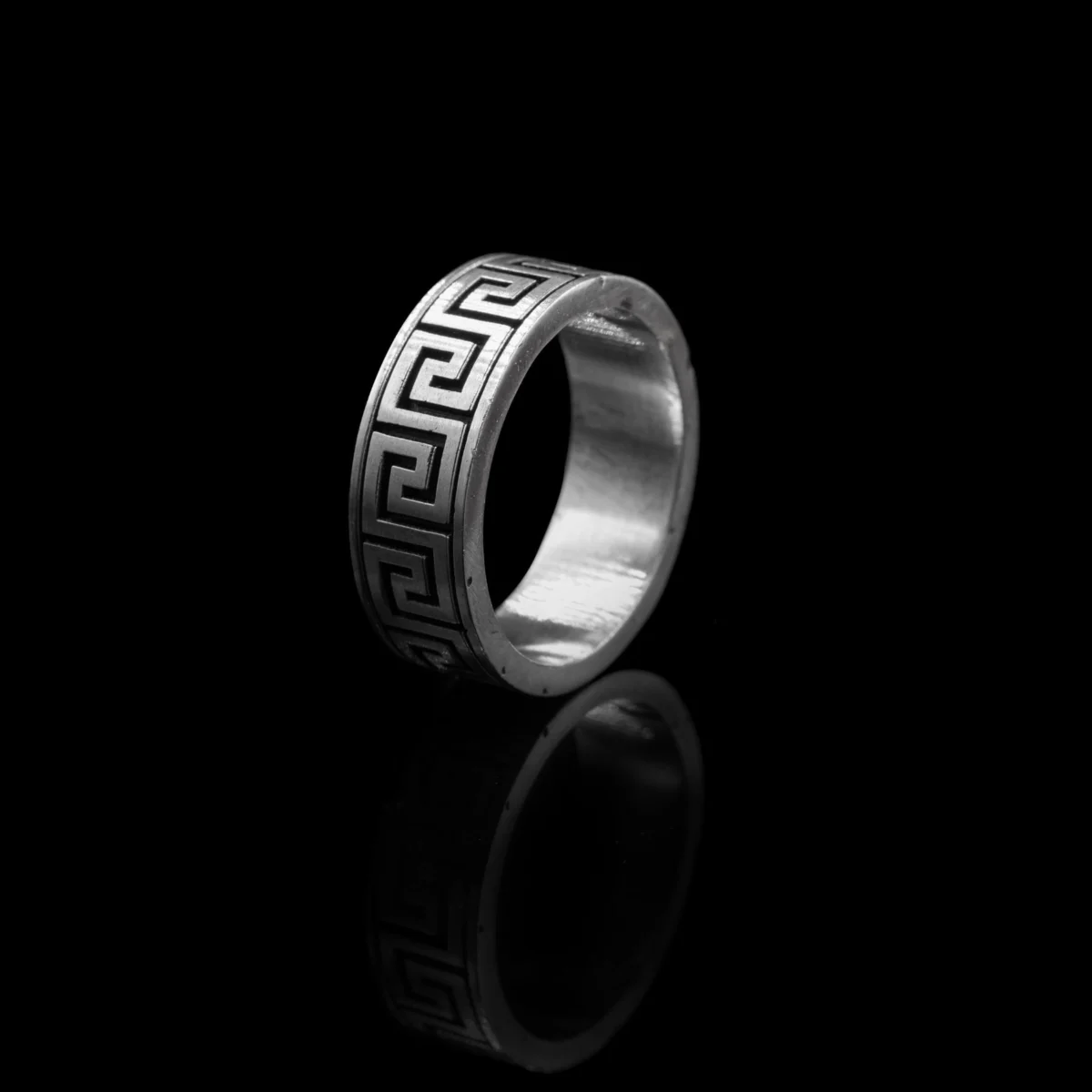 Alternative view of Nhẫn bạc s925 Nami Space Greca RT019