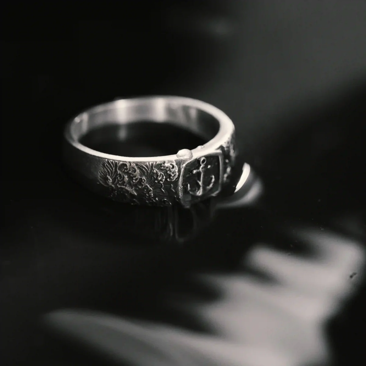 Alternative view of Nhẫn bạc s925 Nami Spac Deep Mark RS082