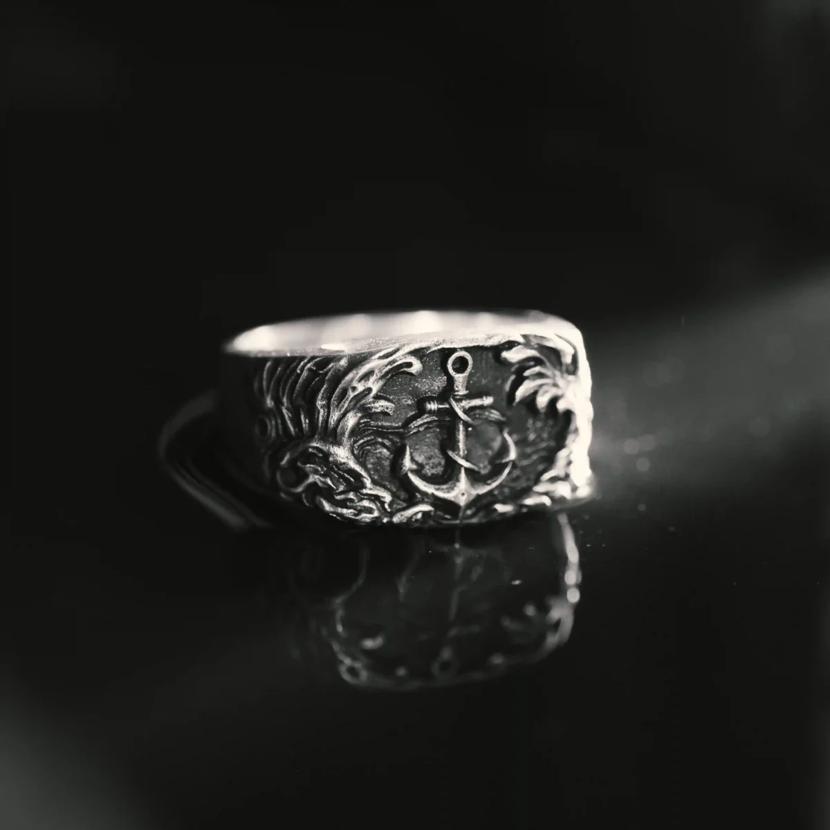 Nhẫn bạc s925 Nami Space Anker Noctis RS081