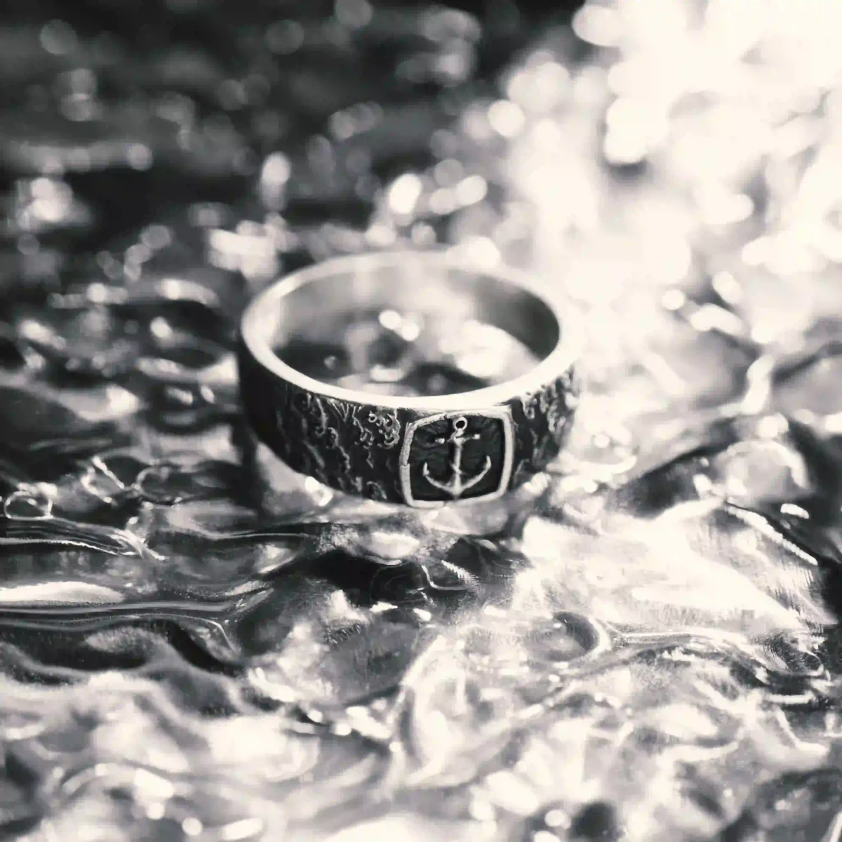 Nhẫn bạc s925 Nami Spac Deep Mark RS082