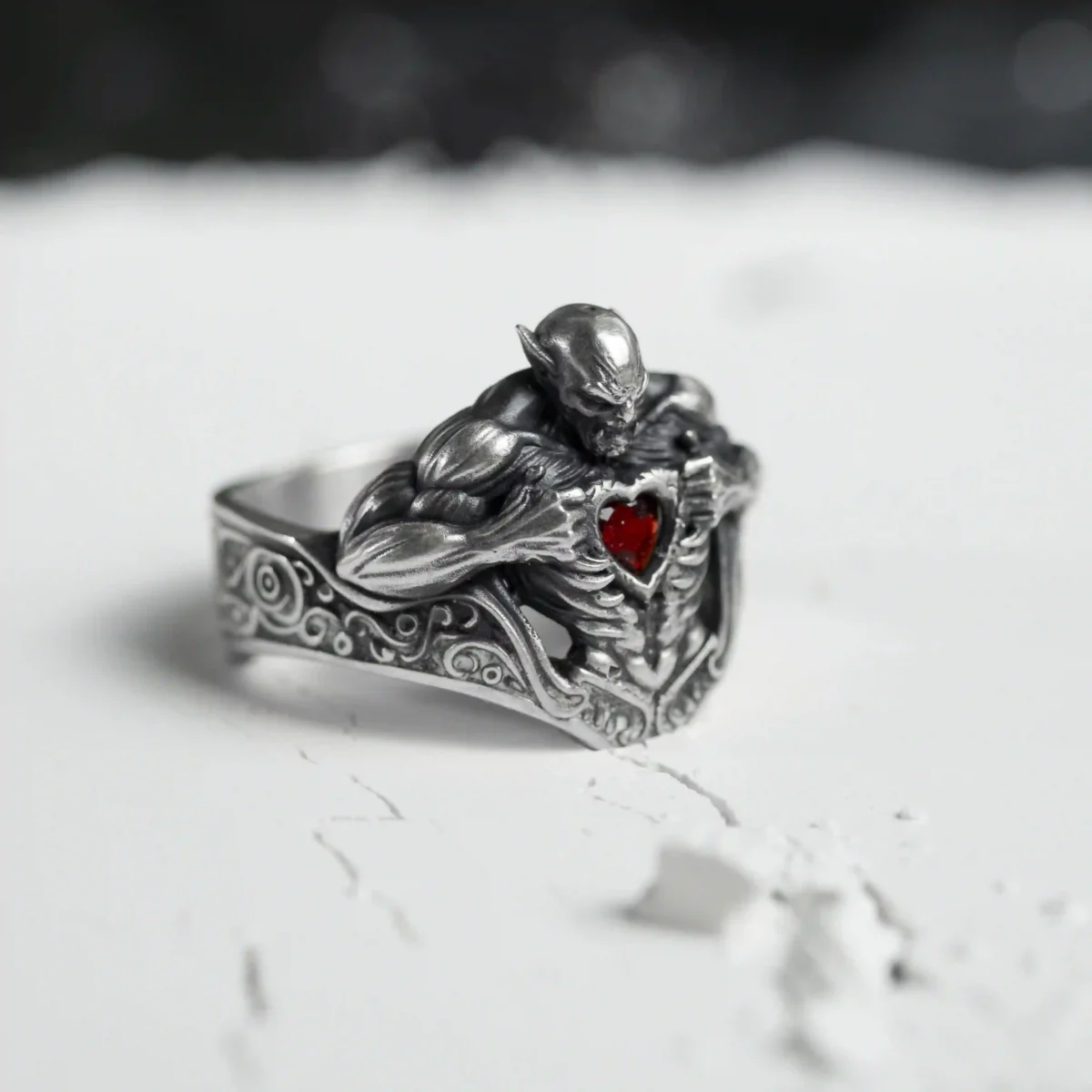 Nhẫn bạc s925 Nami Space Abyss Pulse RS083