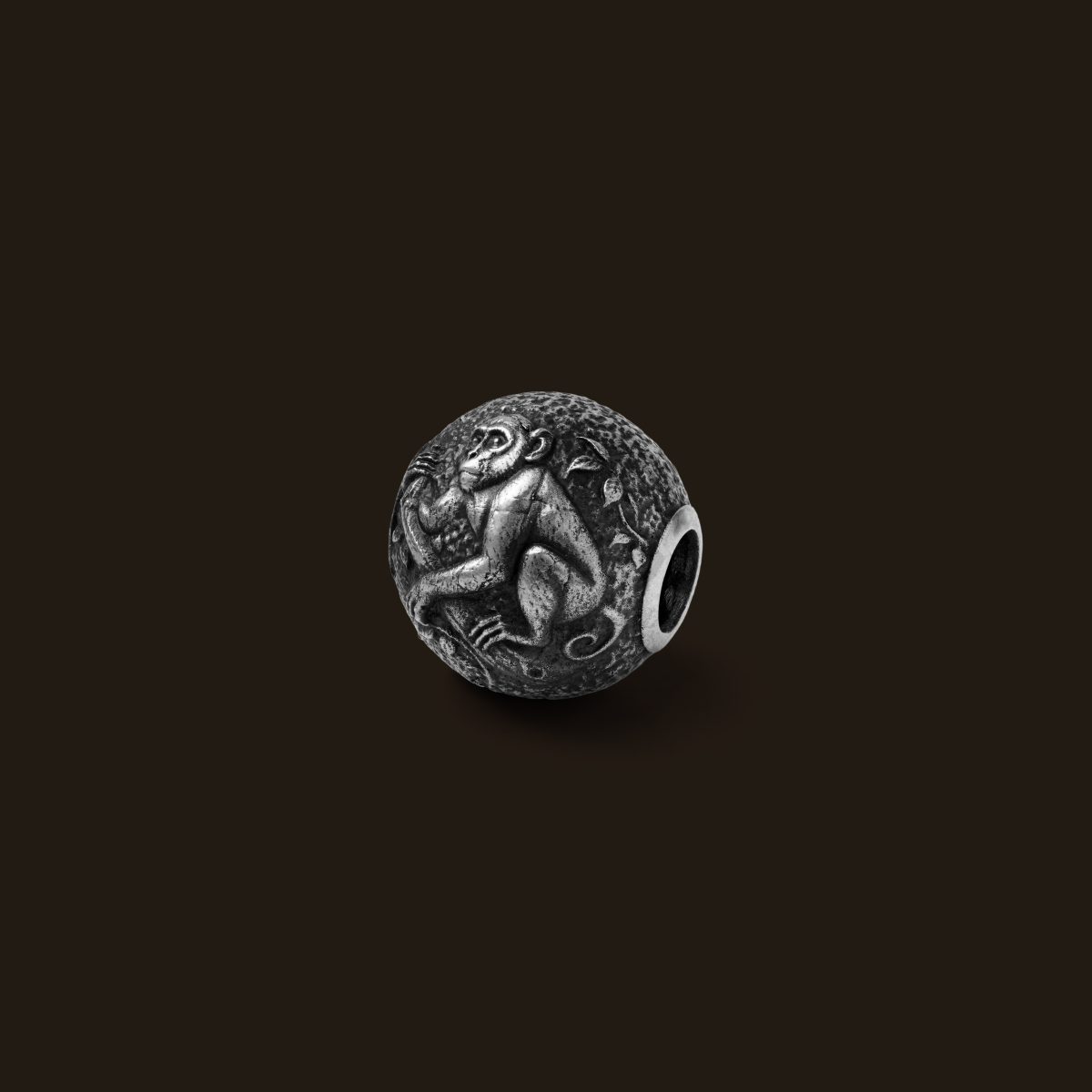 Alternative view of Charm bạc s925 Nami Space CR0176	Charm Monkey Noctis TYPE III